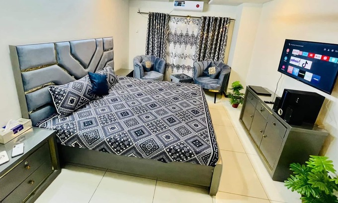 Rawalpindi Apartamento | 1bed brand new Luxrury Appartment