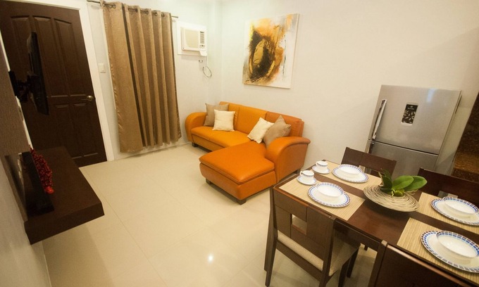 Talomo District Apartamento | 1br Completamente amueblado Condo / Hotel NF Suites Davao