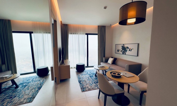 Dubai Marina Apartamento | 1BR serviced apartment at iconic Address Beach Resort