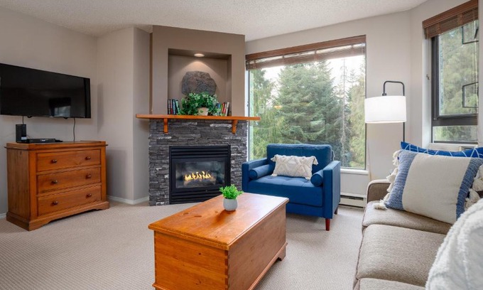 Upper Village Casa | 1BR Ski Access Benchlands Condo by Harmony Whistler Vacations