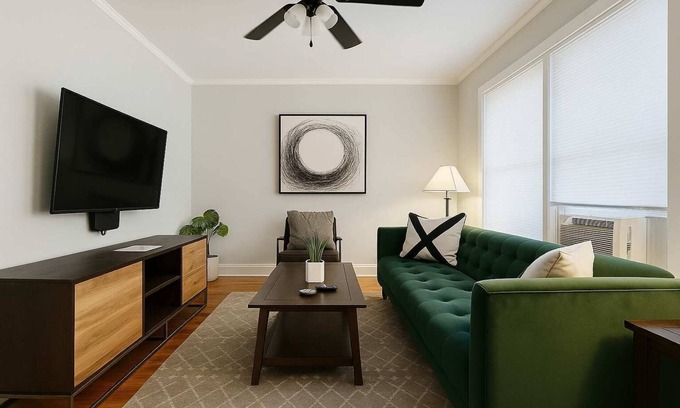 Lakeview Apartamento | 1BR Well-Equipped Apartment