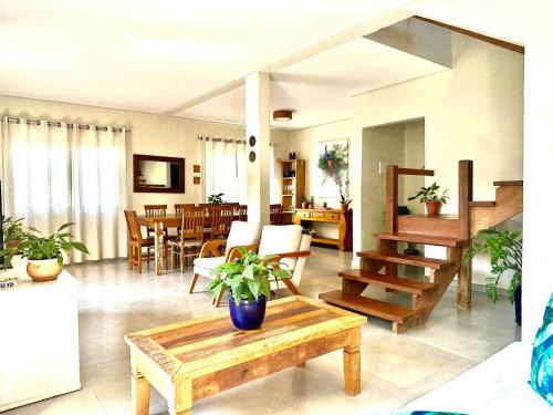 Bexiga Casa | 1Km Beach Curral Air-conditioning Nos 5 Bedrooms
