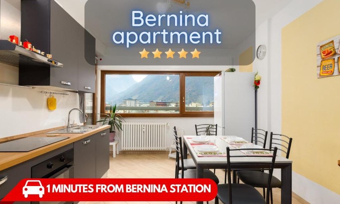 Tirano Apartamento | 1min from Bernina Express - Mountain View - AC - WiFi