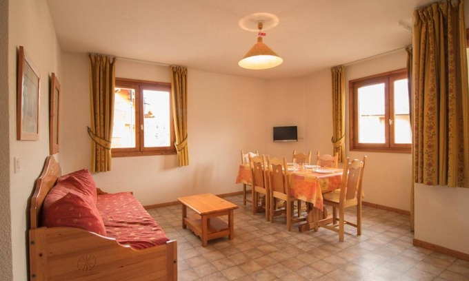 Aussois Apartamento | 1.o piso, balcón, tv, local para esquís, 38m², Aussois