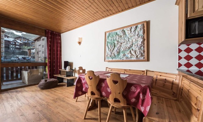 Les Almes Apartamento | 1.o piso, balcón, tv, 51m², Tignes