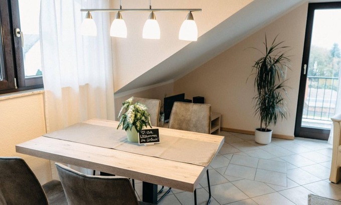 Punderich Apartamento | Apartamento de 2 camas, sol de la tarde - wine & living Paulushof
