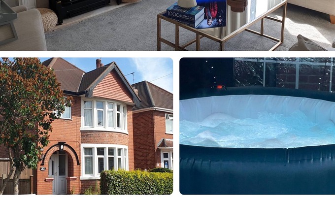 Alvaston Casa | 2 Bed House with hot tub | Private parking.