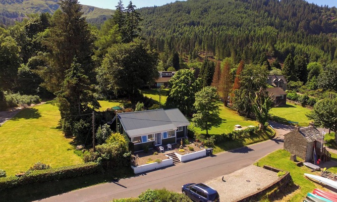 Kilmun Cabaña | 2 habitaciones alojamiento en Ardentinny cerca de Dunoon