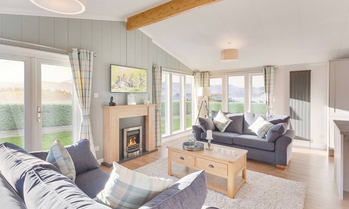 Newton Stewart Chalet De Esquí | Alojamiento de 2 habitaciones en Glenluce, Newton Stewart