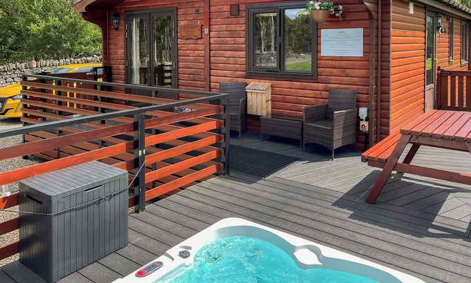Newtonmore Cabaña | Alojamiento de 2 habitaciones en Glentruim, near Newtonmore