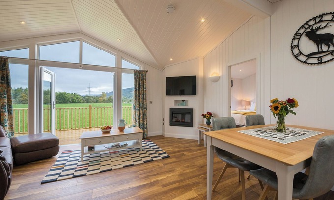Aberfeldy Cabaña | Alojamiento de 2 habitaciones en Keltyneyburn, near Aberfeldy