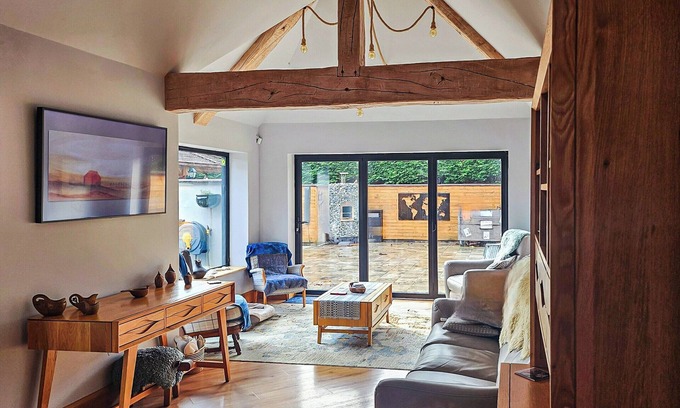 Sutton Maddock Cabaña | Alojamiento de 2 habitaciones en Beckbury