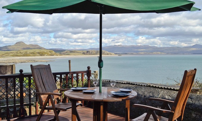 Rhyd-y-clafdy Cabaña | 2 habitaciones alojamiento en Criccieth