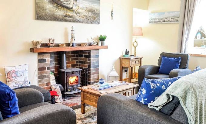 Drummore Cabaña | Alojamiento de 2 habitaciones en Drummore