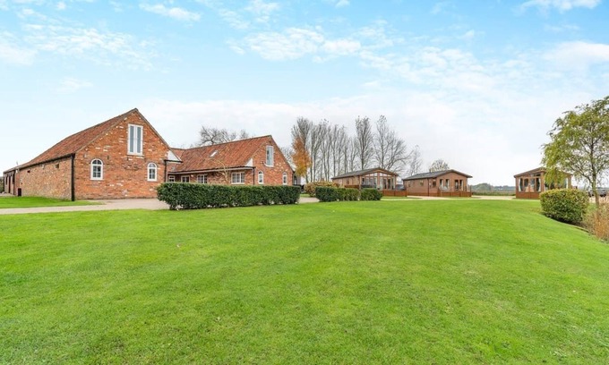 Aubourn Chalet De Esquí | Alojamiento de 2 habitaciones en Swinethorpe, Nr Lincoln