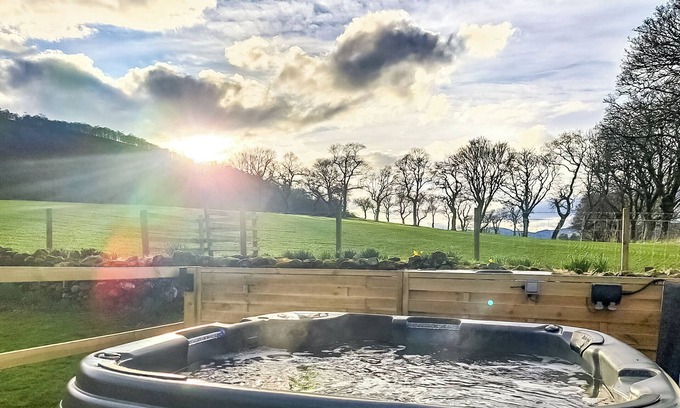 Crieff Cabaña | Alojamiento de 2 habitaciones en Comrie, near Crieff