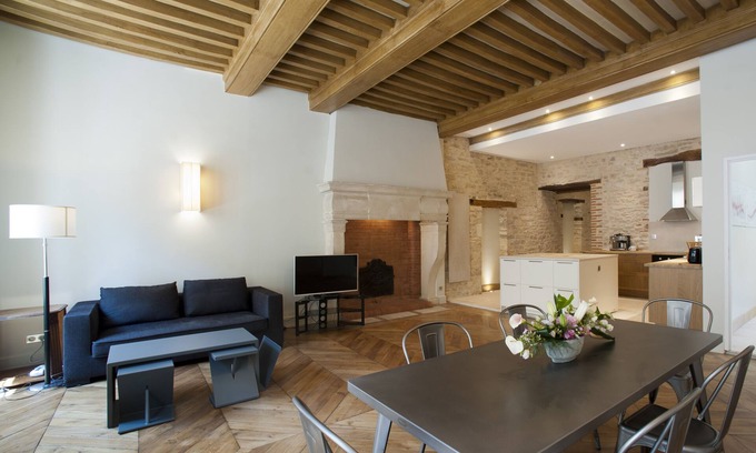 Beaune City Centre Apartamento | lujoso apartamento en el centro histórico de Beaune