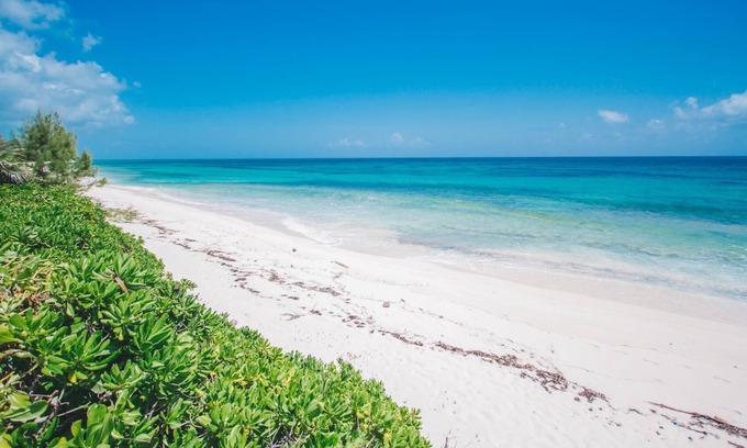 North Palmetto Point Casa | 2 Bedroom Beach House Steps from Mile-Long Pink Sand Beach