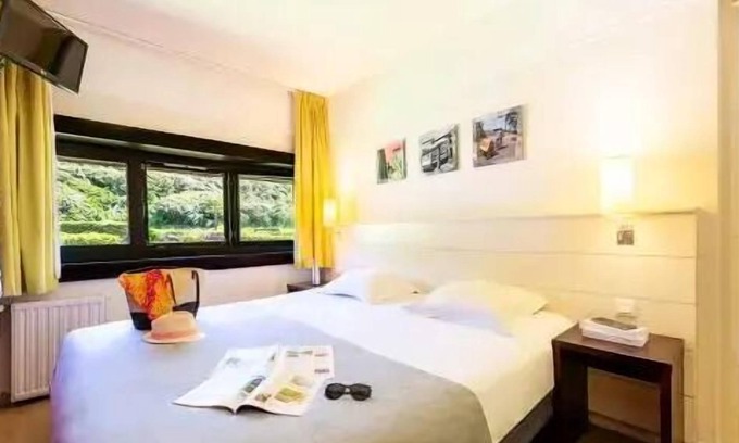 Anglet Apartamento | Classic Zimmer 2 Schlafzimmer 2 Erwachsene und 1 Kind mit herrlichem Meerblick