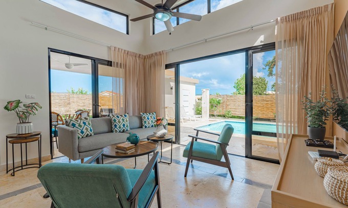 La Mulata Villa | 2-bedroom Escape to Paradise: Luxury Villa Living in the Dominican Republic!