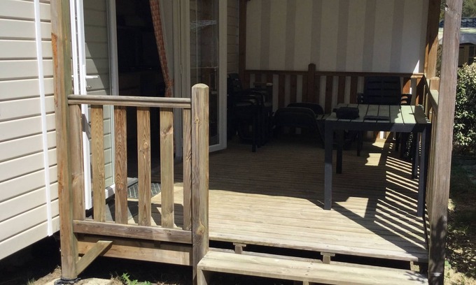 Saint-Julien-en-Born Casa | 2-bedroom mobile home