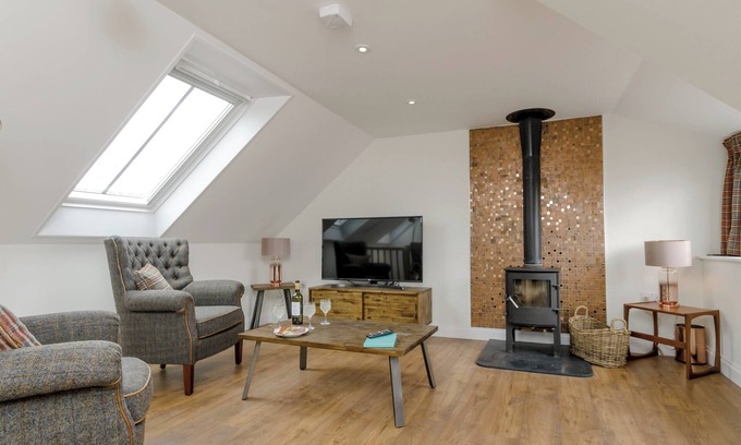 Easington Cabaña | Alojamiento de 2 habitaciones en Grinkle, near Staithes