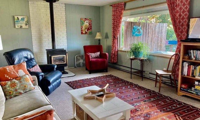 Lummi Island Casa | 2-Bedroom Home on Large Property - Walk to the Beach! No Cleaning Fee!
