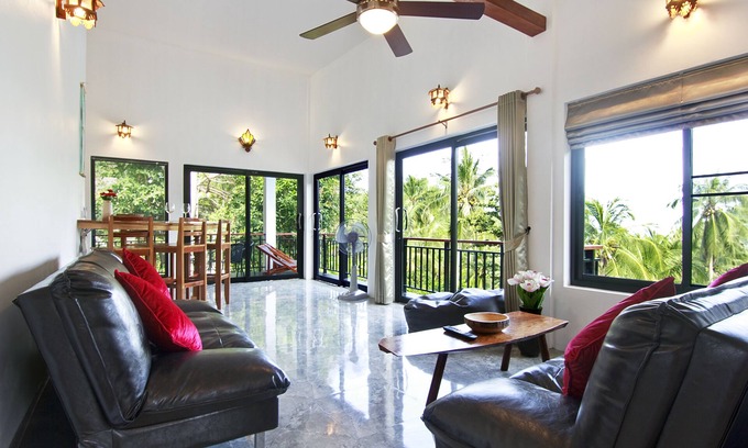 Ko Pha-ngan Villa | Jungle de 2 dormitorios - Villa con vistas al mar