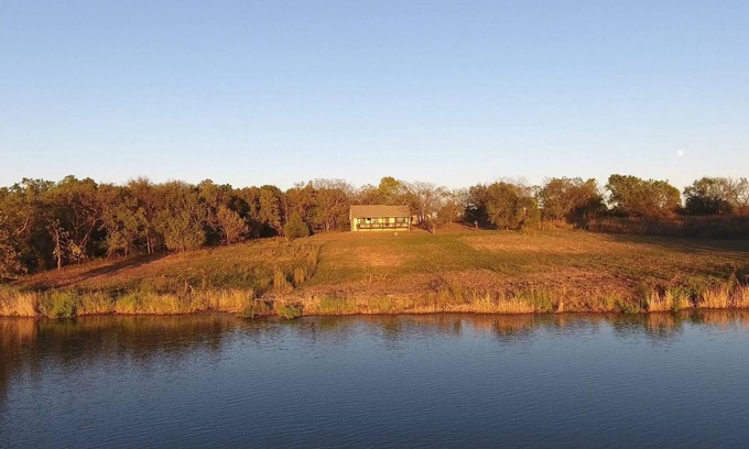 Elk County Casa | 2-bedroom vacation home sitting on your own private lake for fishing/relaxing.