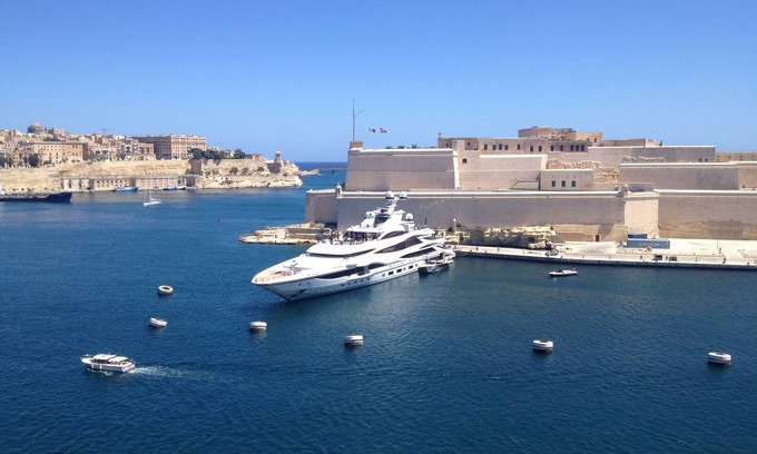 Senglea Apartamento | Penthouse de 2 dormitorios frente al mar, con aire acondicionado, con una impresionante vista