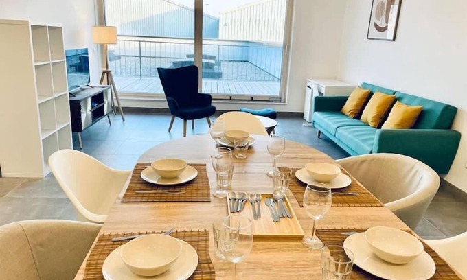Bonnevoie Apartamento | 2 bedrooms in center - Terrace&Parking