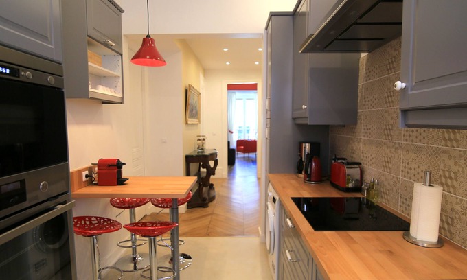 Terreaux - Bat d'argent Apartamento | Apartamento de lujo de 2 habitaciones con balcón - La Suite Terreaux