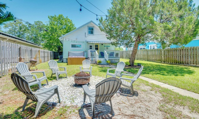Historic District Casa | 2 Blocks to Canal St: New Smyrna Beach Home