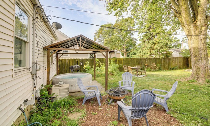 Beech Grove Casa | 2 Blocks to Main St: Walkable Beech Grove Home!