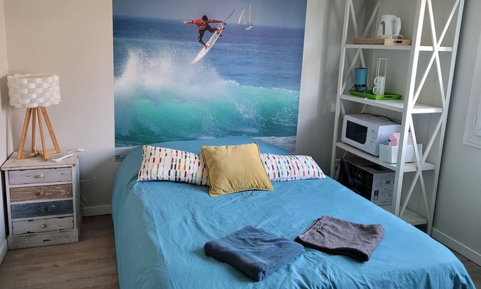 Angresse Cama Y Desayuno | 2 Chambres Avec Accès Indépendant Salle de Bain et WC Prive
