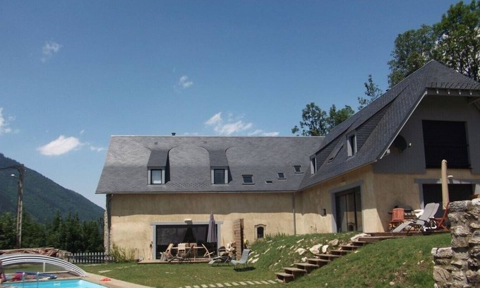 Cazaux-Frechet-Aneran-Camors Casa | 2 Granges Alquiler de gîtes 24 pers. Pirineos Arreau Loudenvielle Piscina de ciclismo