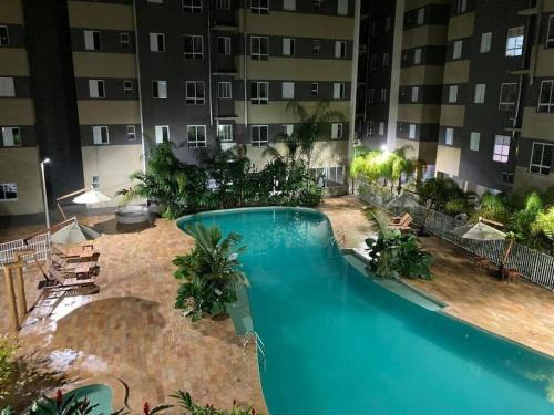 Estufa II Apartamento | 2- Home Resort em Ubatuba SP, Apartamento novo, aconchegante com piscina