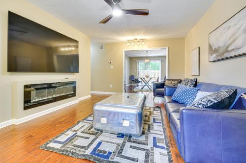 High Point Apartamento | 2 Mi to High Point University Townhome with Patio