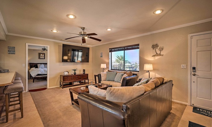Lake Havasu City Casa | 2 Mi to Lake: Home w/ Fire Pit in Arizona!