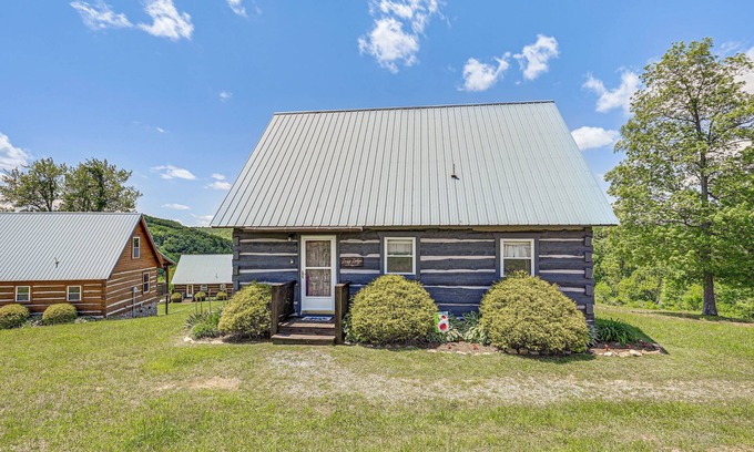 Vesta Cabina | 2 Mi to Mabry Mill: Mtn-View Cabin w/ Porch!