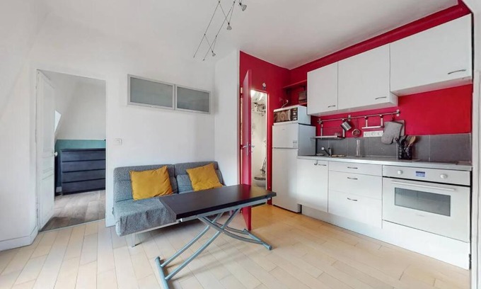 Riquet Stalingrad Apartamento | 2 pièces Lumineux & Calme (28m²)