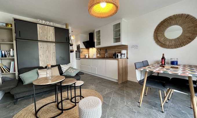 Boyardville Apartamento | Apartamento 2P PB - Cerca de la playa, parking, WIFI, acepta mascotas