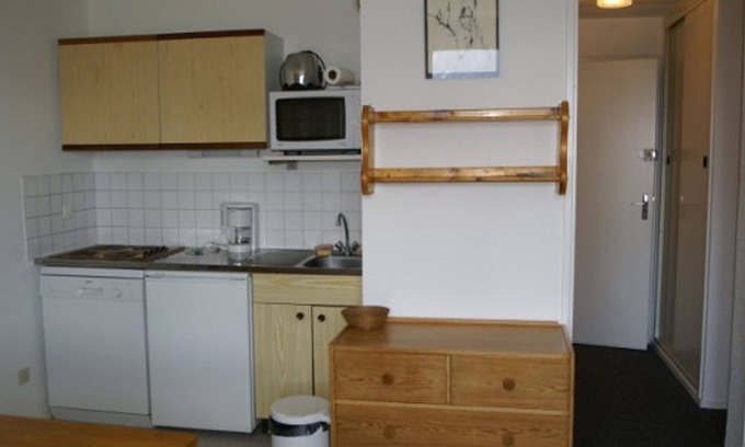 Le Pleynet Apartamento | Apartamento 2 piezas cerca de pistas con balcón y ascensor