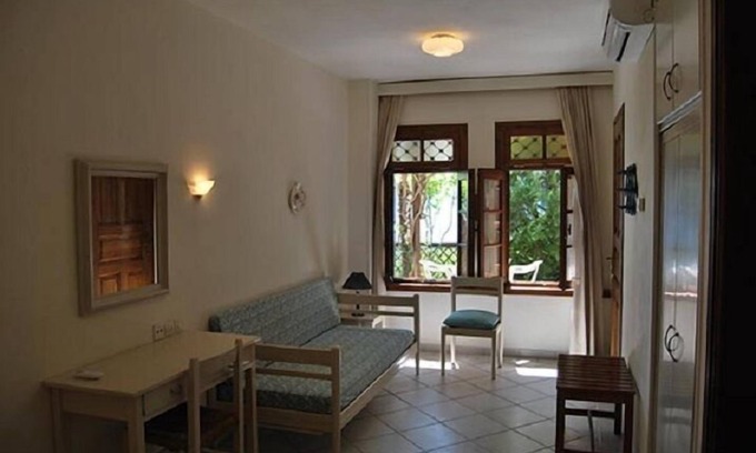 Horto Apartamento | Apartamento de 2 habitaciones en la playa con jardín para 5 personas