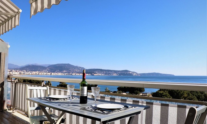 La Californie Apartamento | 2 habitaciones NUEVO Ver Promenade des Anglais Incroyable