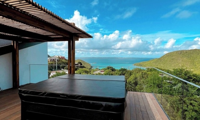 Bellevue Hotel | 2 rooms ocean view and jacuzzi | Villa 9