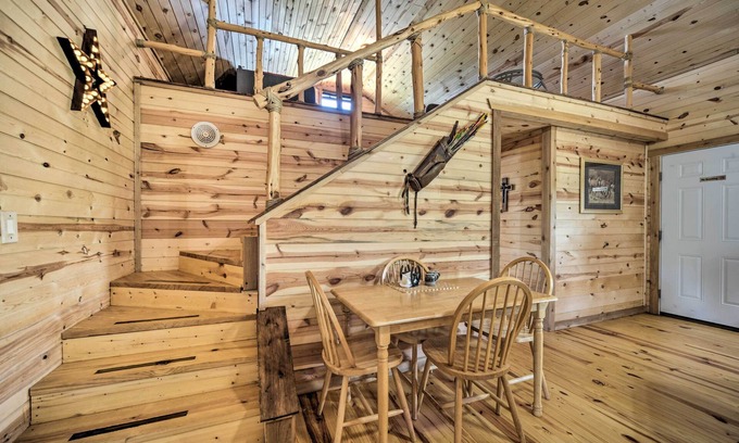 Sabinal Cabaña | 2 Rustic Cabins w/ Porches on Remote Ranch!