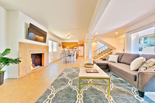 West Newport Casa | 2 Story Home with Garage 1 Block to the Beach wi