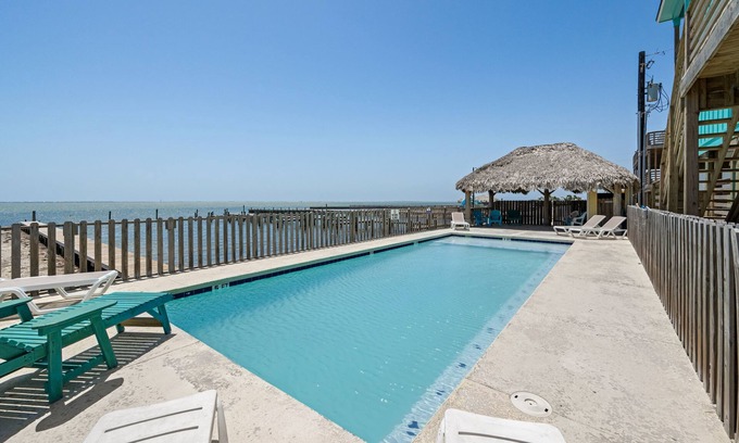 Flour Bluff Casa | 2 Waterfront Homes w/ Views, Pool, Boat Dock | Laguna Village Oasis by AvantStay