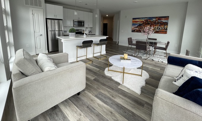 Fanwood Apartamento | 20 minute from Newark Airport & 2 minutes to the Netherwood Station -